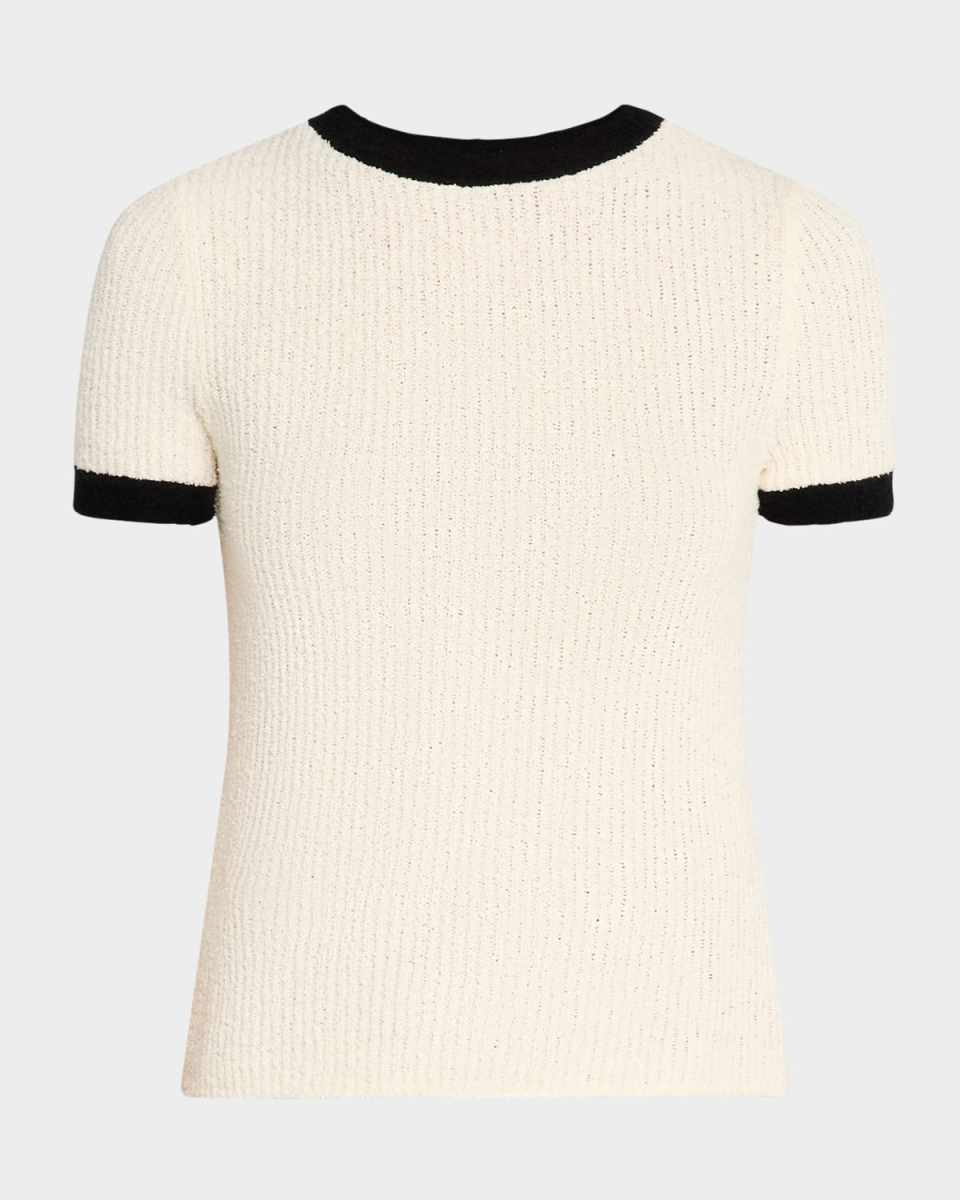 Meredith Knit Short-Sleeve Top
